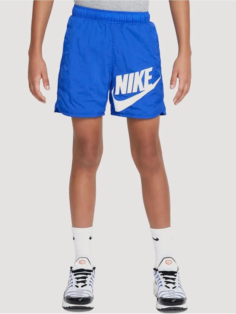 Nike Royal Blue Logo Athletic Shorts